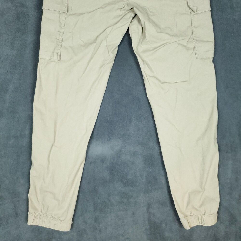 Hurley Cargo Pants Mens Small Jogger Drawstring Elastic Waist Pockets Casual - Picture 12 of 12